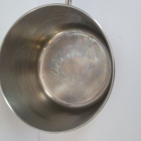 Revere Ware 2 Qt Stainless Steel & Copper Saucepan With Black Handle - Picture 3 of 6